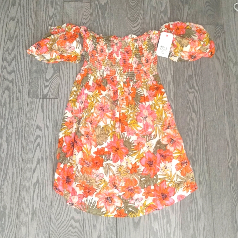 New floral dress by Bilabong🍀🌸🌼